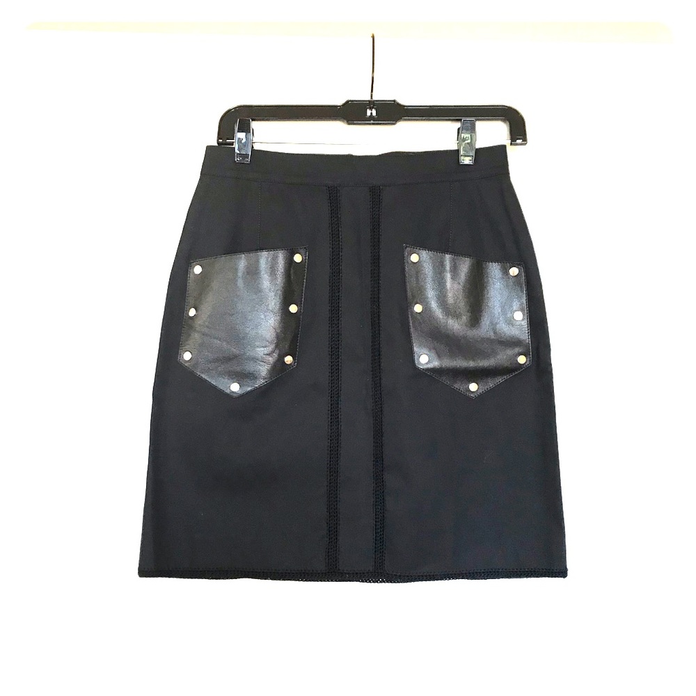 Proenza Schouler Leather Pocket Skirt